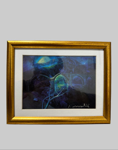 Abstracte Brug (Nacht)