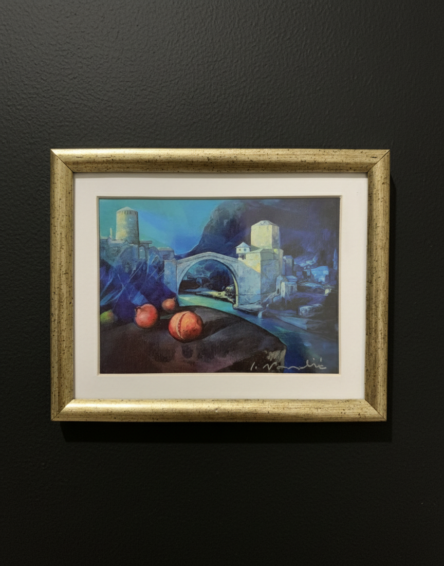 Fruitsoorten & Mostar Brug (Nacht)