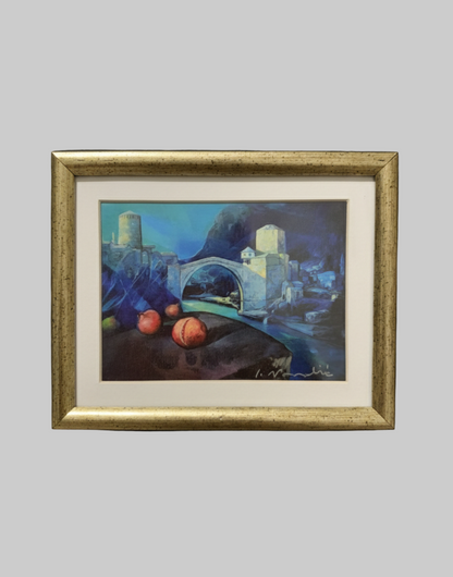 Fruitsoorten & Mostar Brug (Nacht)