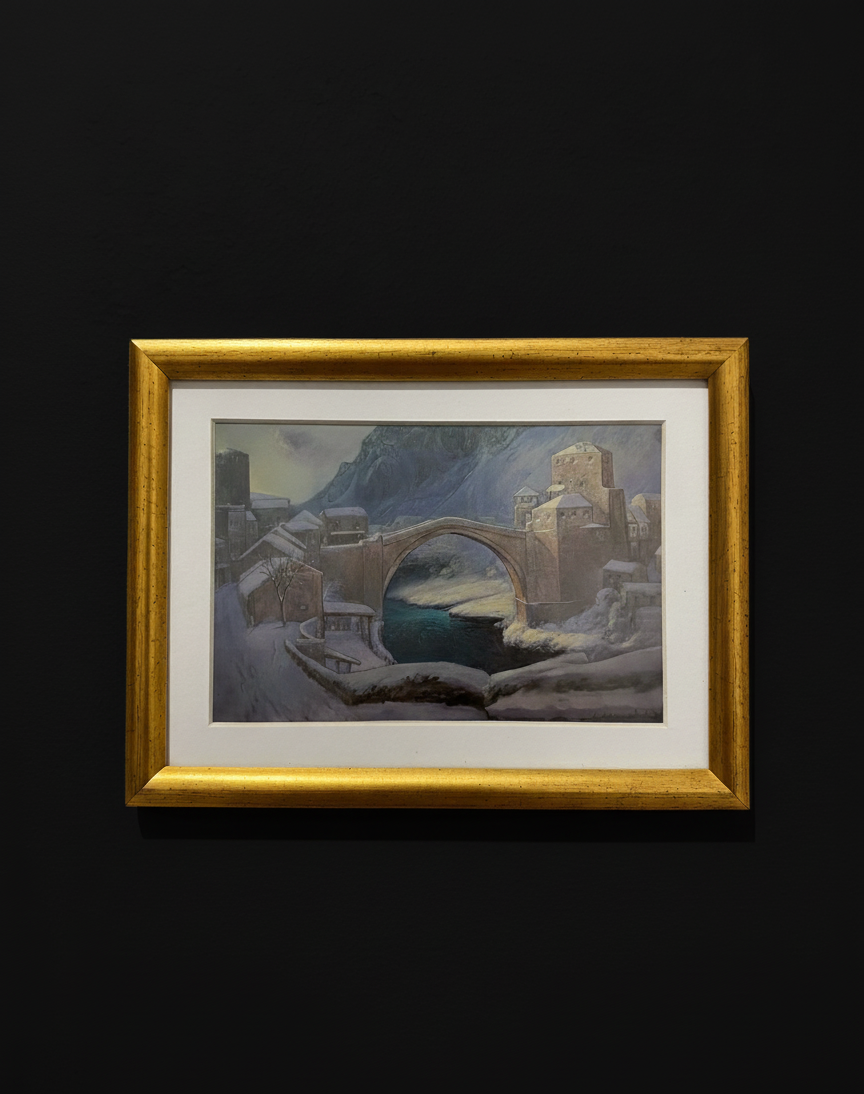 Mostar Brug (Sneeuw)