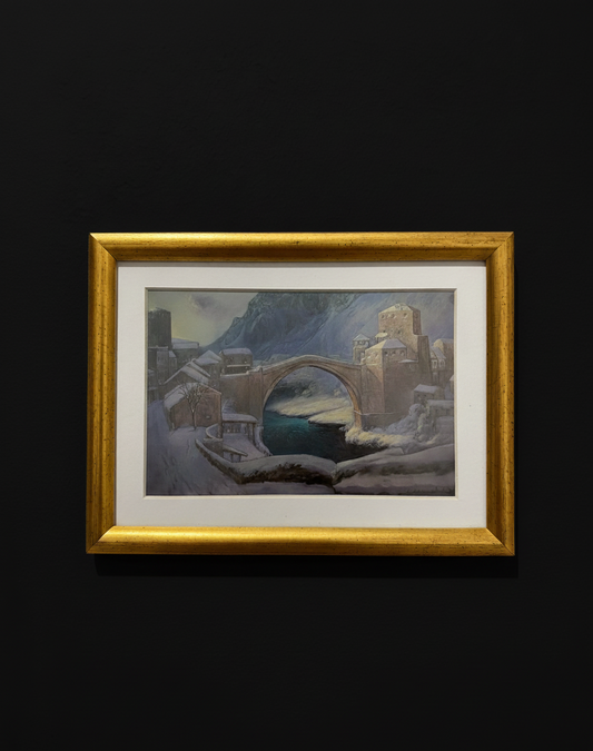 Mostar Brug (Sneeuw)