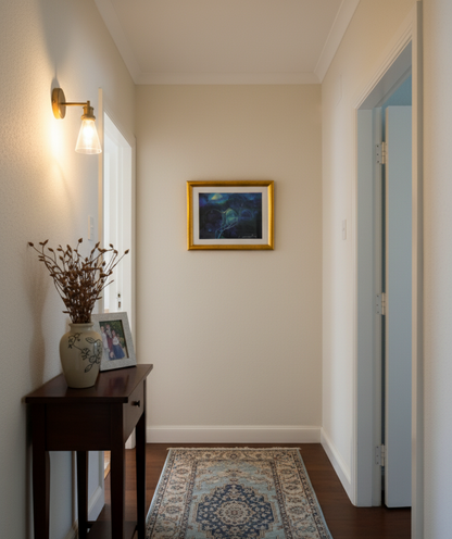 Abstracte Brug (Nacht)