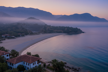 maak de horizon schemerig