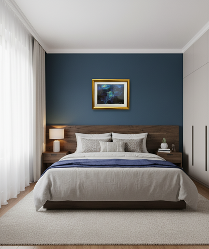 Abstracte Brug (Nacht)